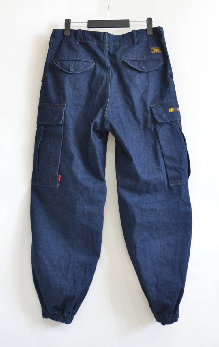 17AW WTAPS ダブルタップス CARGO 02 デニム カーゴ パンツ L Y-254090