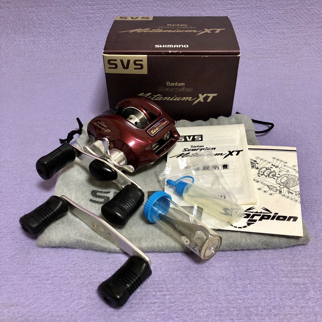 SHIMANO・新品 Bantam Scorpion Metanium XT スコーピオン メタニウム