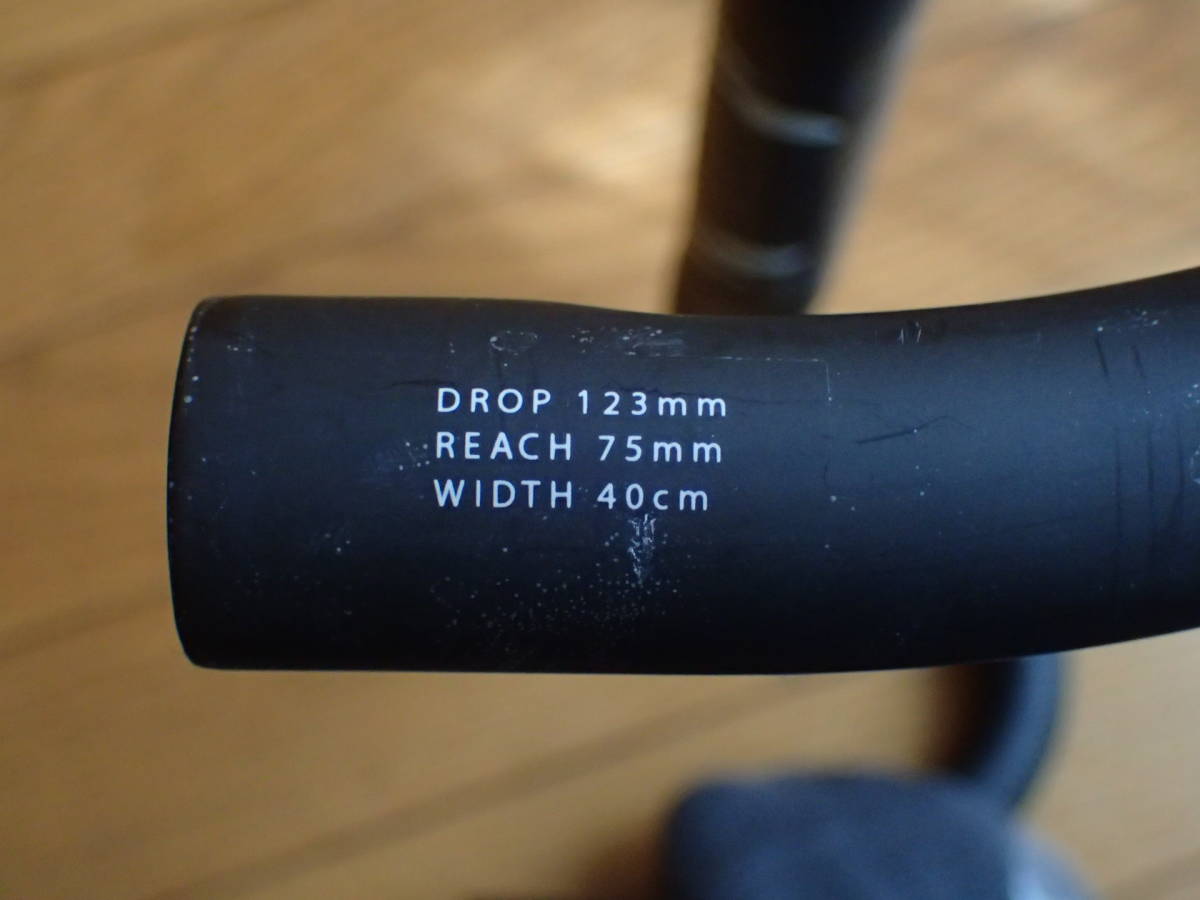S-WORKS エスワークス カーボン ドロップハンドル シャローベンド SHALLOW BEND 幅 40cm クランプ径 31.8mm ブラック_7