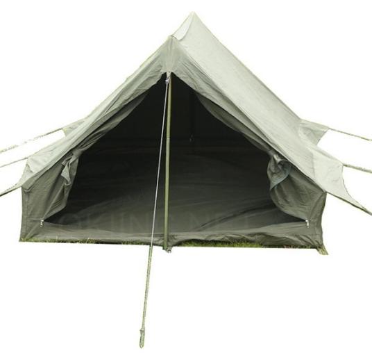 払下★フランス陸軍 ２人用テント グランドシート付き OLIVE DRAB 軍官給品 実物 本物 未使用品
