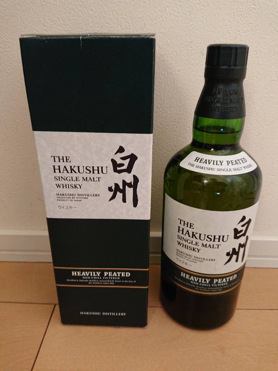 白州 サントリー ヘビリーピーテッド 未開栓SUNTORY シングル 0