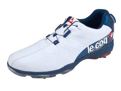 豊富な，限定セール le coq sportif ルコック ゴルフシューズ 26.0 3E /ホワイトxブルー ヒールダイヤル式 WLS(26.0cm)｜売買されたオークション情報、yahooの商品情報をアーカイブ公開 - オークファン 26.0cm