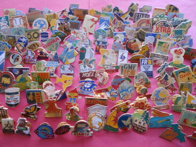 フランス雑貨☆ピンバッジ大量150個セット ☆