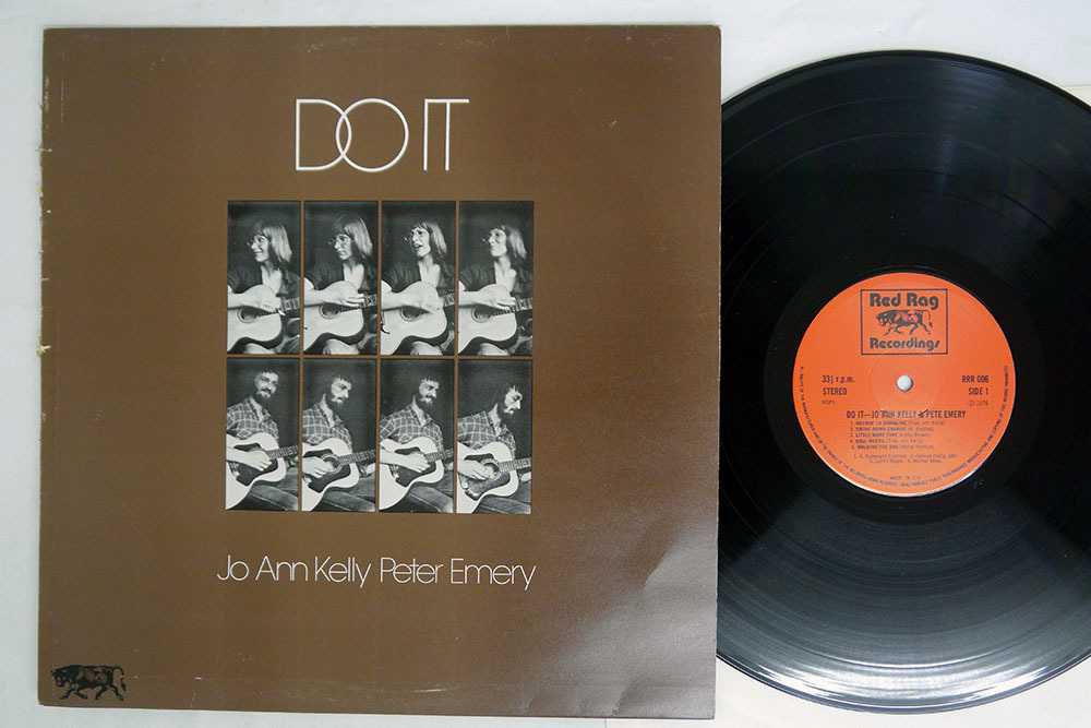 UKオリジナル 帯 JO ANN KELLY&PETE EMERY/DO IT/RED RAG RRR 006_1