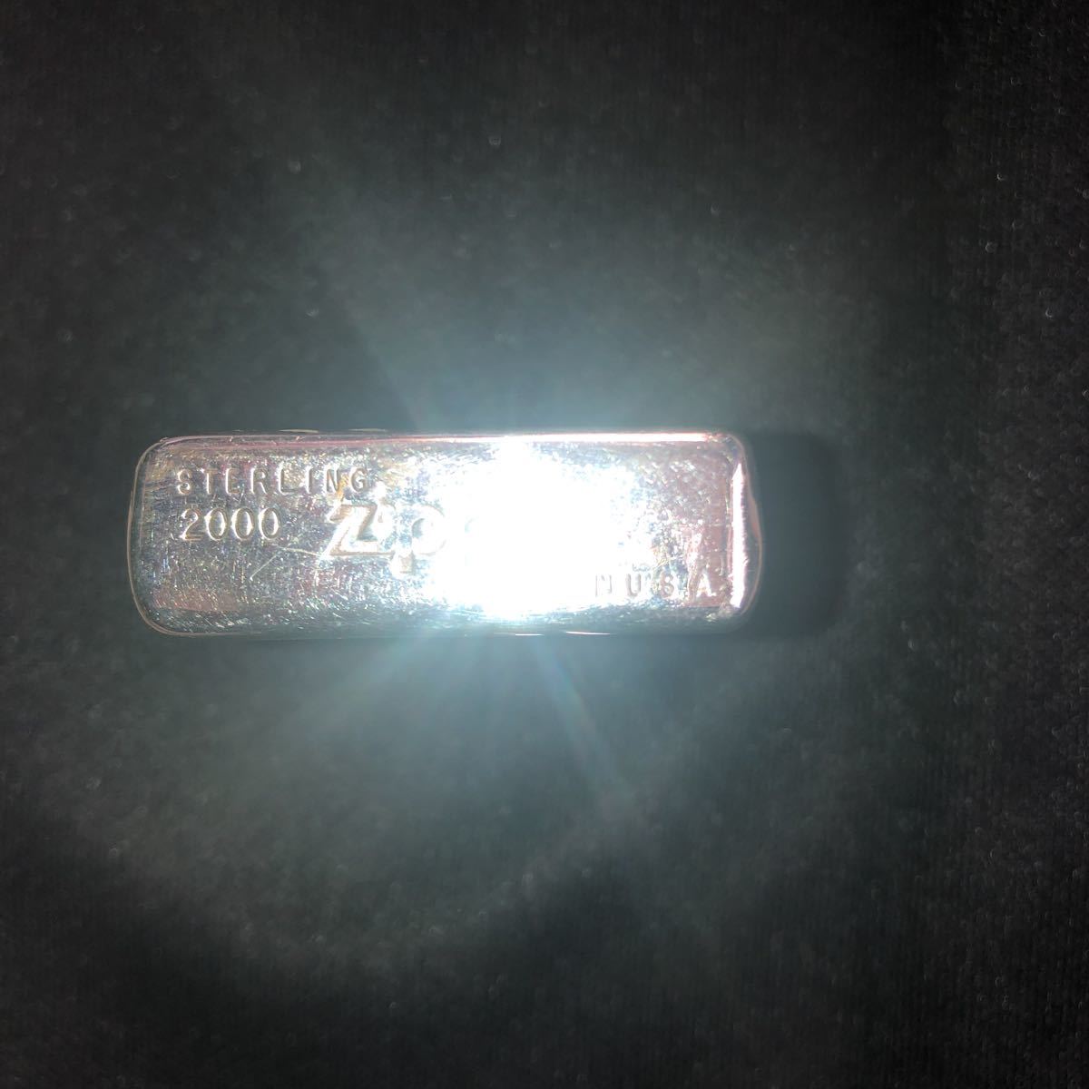 スターリングシルバー zippo フラットトップの通販 ZIPPO Zippo ジッポ ライター 純銀 ジッポー 0 1937レプリカ ダイアゴナルライン 2000年製 STERLING ライター本体 .