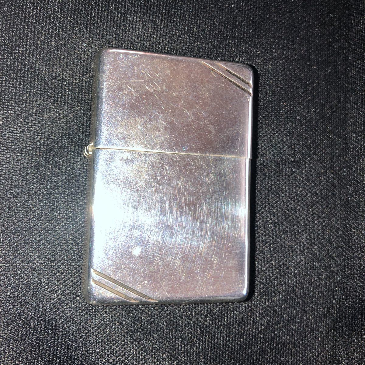 スターリングシルバー zippo フラットトップの通販 ZIPPO Zippo ジッポ ライター 純銀 ジッポー 0 1937レプリカ ダイアゴナルライン 2000年製 STERLING ライター本体 .