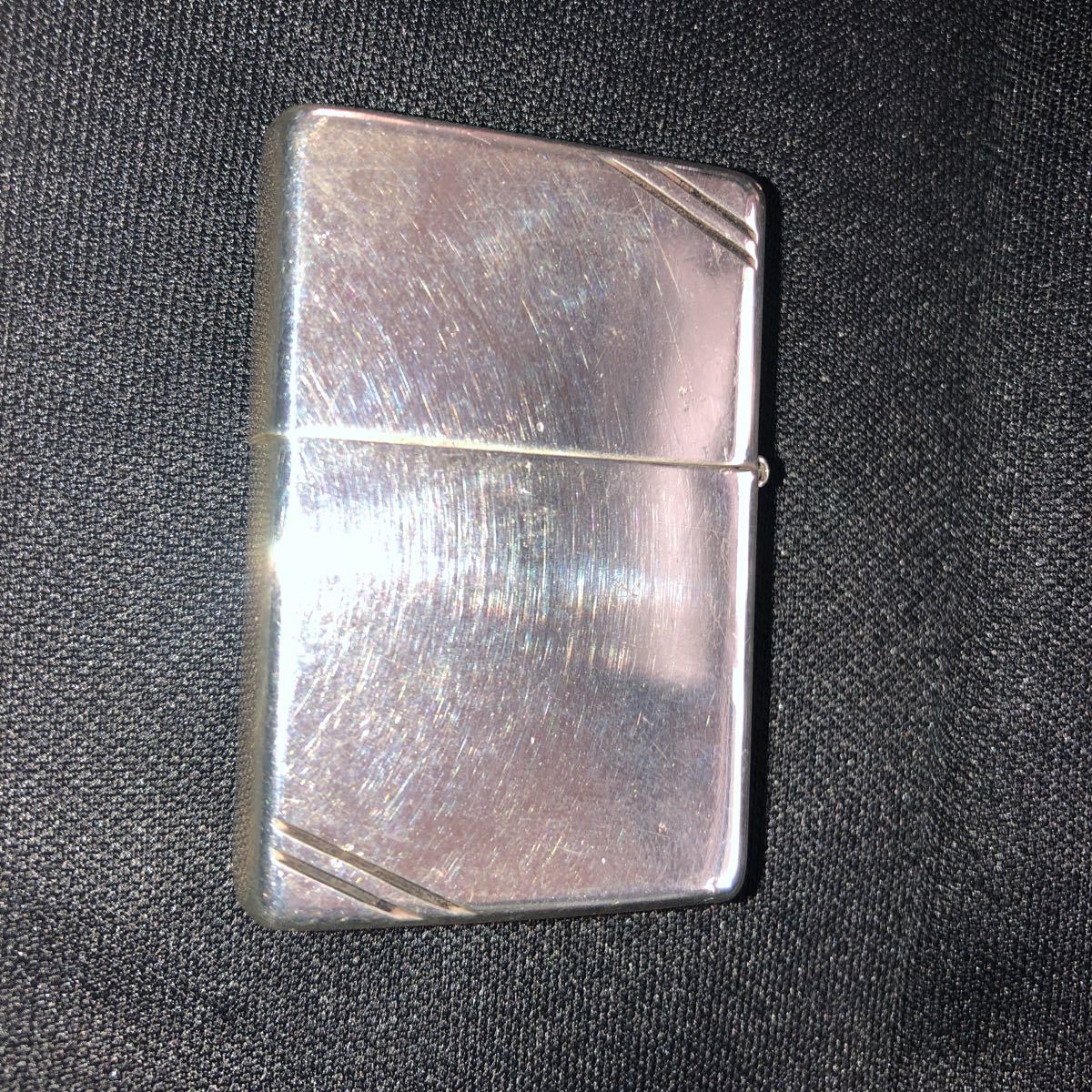 スターリングシルバー zippo フラットトップの通販 ZIPPO Zippo ジッポ ライター 純銀 ジッポー 0 1937レプリカ ダイアゴナルライン 2000年製 STERLING ライター本体 .