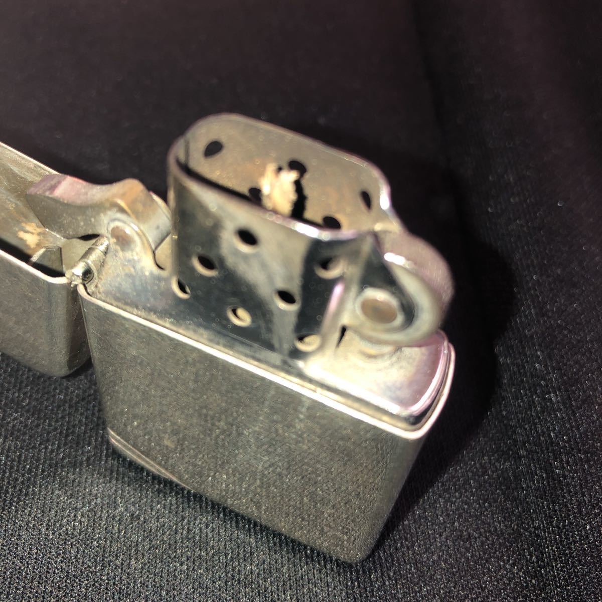 スターリングシルバー zippo フラットトップの通販 ZIPPO Zippo ジッポ ライター 純銀 ジッポー 0 1937レプリカ ダイアゴナルライン 2000年製 STERLING ライター本体 .