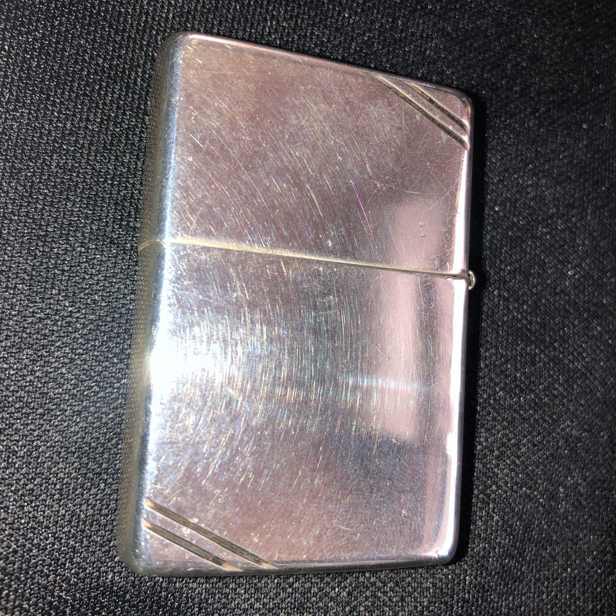 スターリングシルバー zippo フラットトップの通販 ZIPPO Zippo ジッポ ライター 純銀 ジッポー 0 1937レプリカ ダイアゴナルライン 2000年製 STERLING ライター本体 .