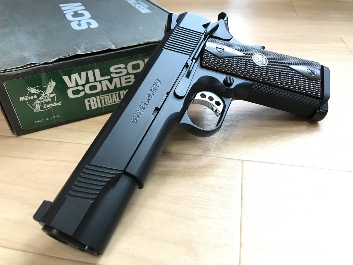 WA ウエスタンアームズ ウィルソンコンバットFBIトライアルピストル