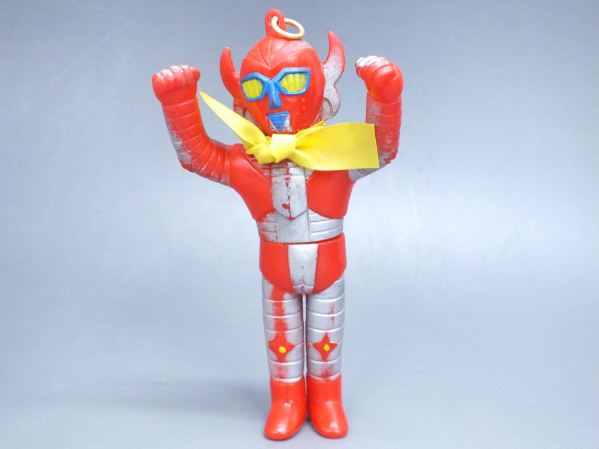 電人ザボーガー ソフビ ペンダント 当時物パトラ パトラ - ソフビ人形