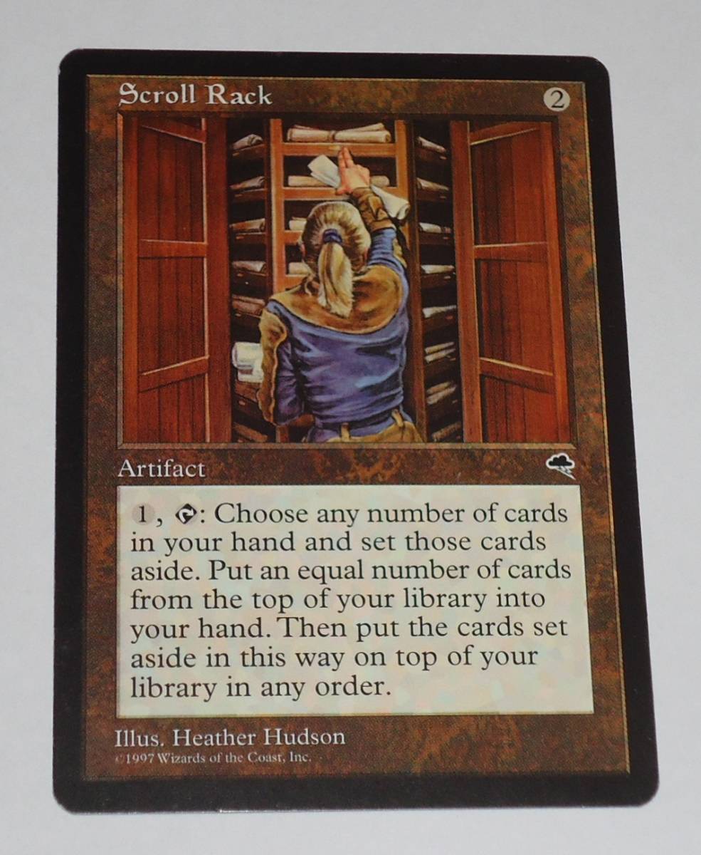 Scroll Rack Mtg MTG Scroll Rack 巻物棚 英語版 TMP テンペスト(アーティファクト)|売買されたオークション情報、yahooの商品情報を ...