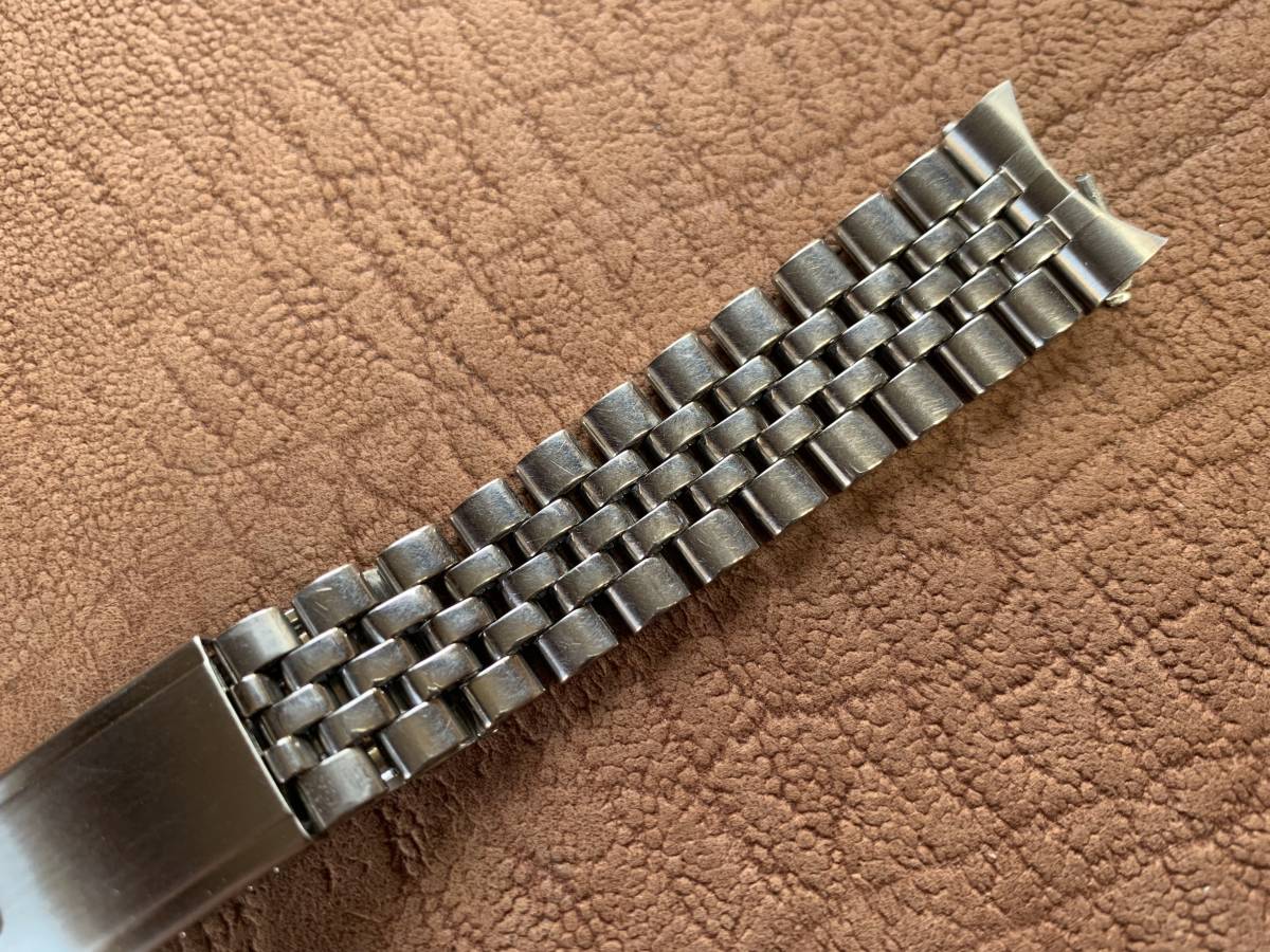 VINTAGE USA ROLEX ジュビリーブレス19ミリラグ ビッグクラウン 