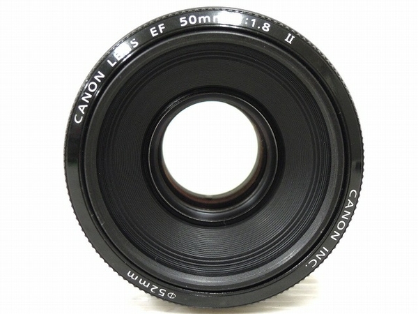 Canon EF50mm F1.8 II 一眼レフ カメラ用 交換 レンズ 標準 単焦点 訳あり O3864447
