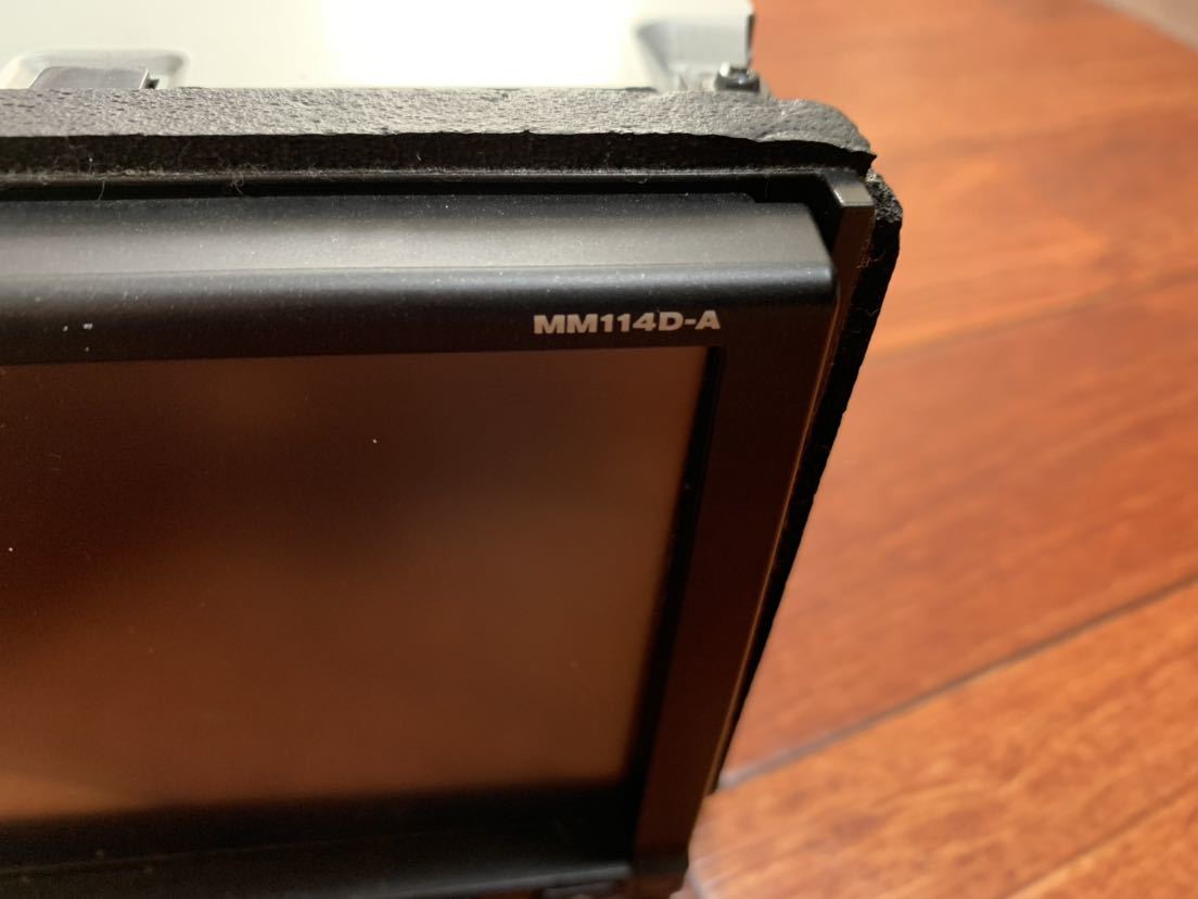 作動ok 日産純正SDメモリーナビ MM114D-A 地図データ2014年 Bluetooth