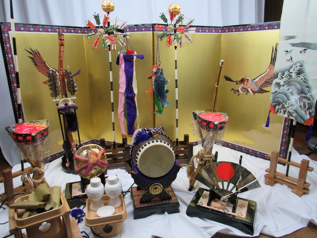 五月人形 金屏風 | 二 五月人形兜飾り端午の節句こども