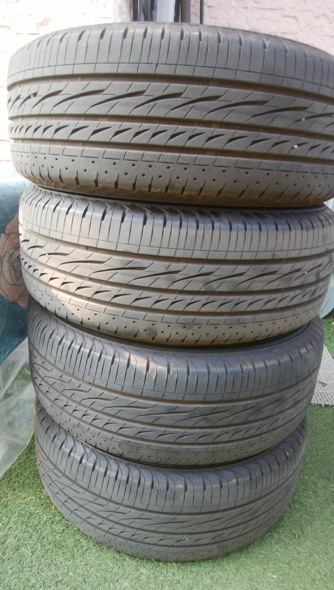  TRD 16インチ 6.5jx16+40 114.3/5H　ブリヂストン REGNO GRV2 205/55R16 2018年製　4本セット プリウスα　マークXなど_10