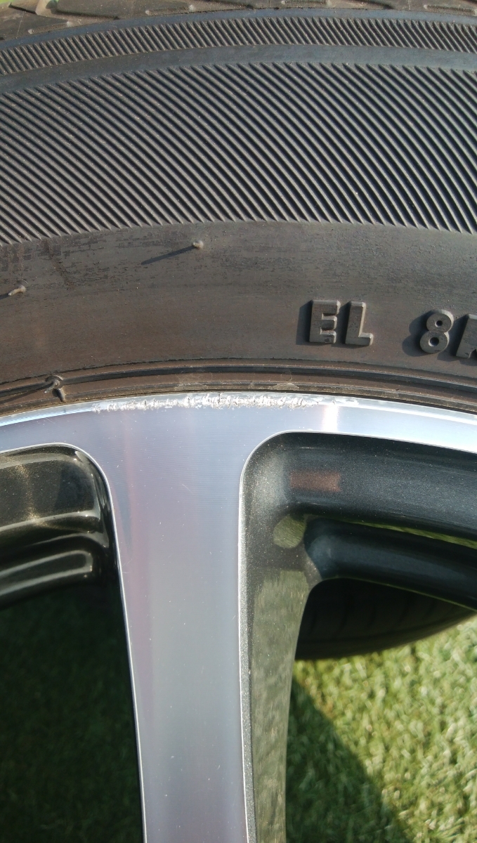  TRD 16インチ 6.5jx16+40 114.3/5H　ブリヂストン REGNO GRV2 205/55R16 2018年製　4本セット プリウスα　マークXなど_3