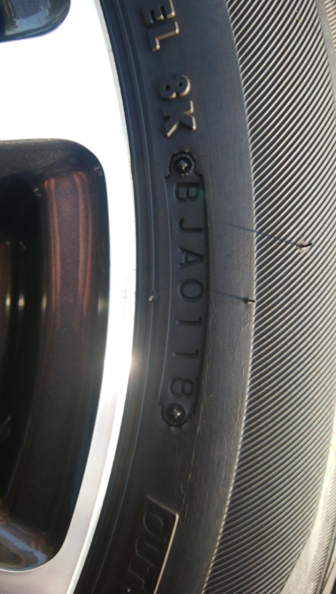  TRD 16インチ 6.5jx16+40 114.3/5H　ブリヂストン REGNO GRV2 205/55R16 2018年製　4本セット プリウスα　マークXなど_6