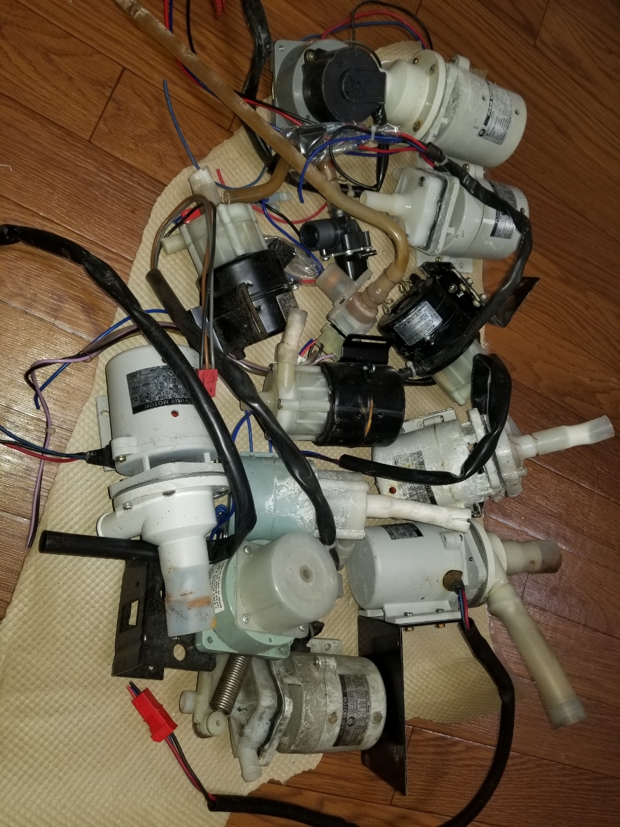 生活家電 ホシザキ製氷機 ポンプモーター 2個まとめて 動作未確認