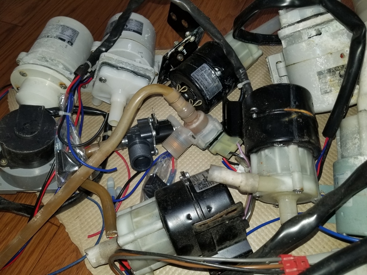 生活家電 ホシザキ製氷機 ポンプモーター 2個まとめて 動作未確認