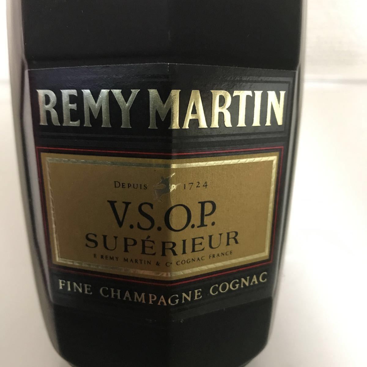 10945】未開栓 未開封 古酒 / REMY MARTIN VSOP SUPERIEUR / レミー