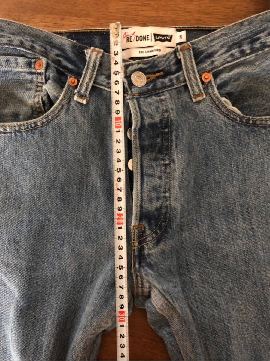 RE DONE*THE CRAWFORD* Levi's*リーバイス*リダン*デニム*24*リメイク