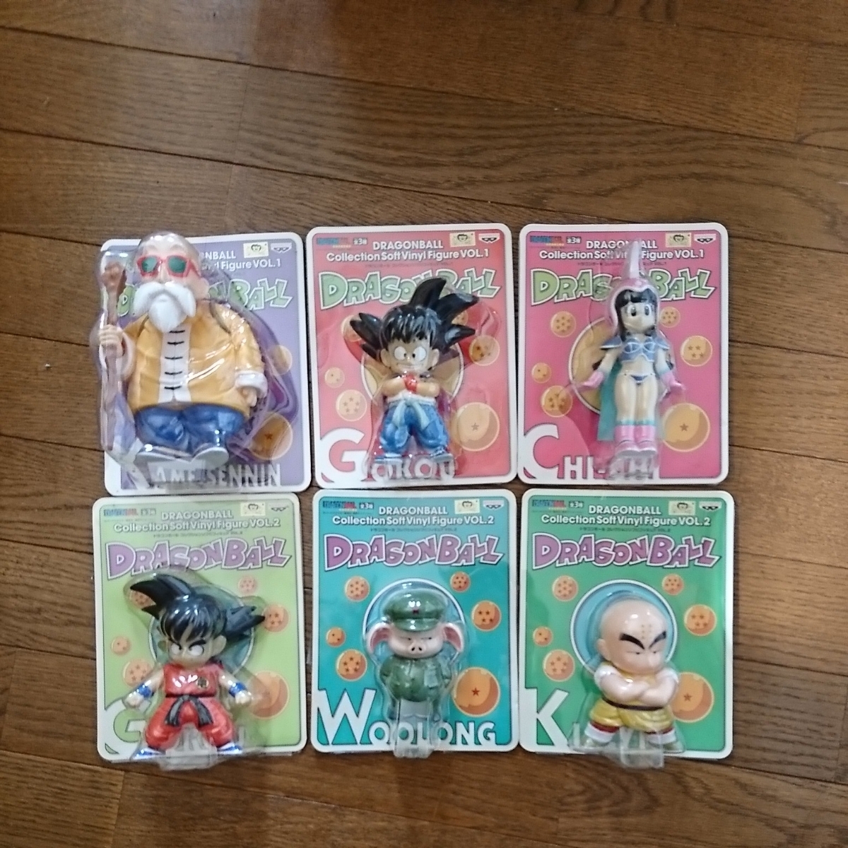 ドラゴンボール コレクションソフビフィギュア VOL.1 3種セット コレクションソフビフィギュア ドラゴンボール フィギュア vol.1 VOL.1