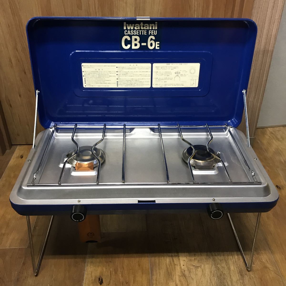 イワタニ カセットフーツインバーナー CB-6E KM-6000 ケース付き