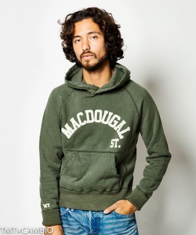 【TMT】スウェットパーカM MACDOUGAL 日本製 TMT過去の名作品を限定復刻させた極上の一着　2016AWモデル　WEB限定販売品