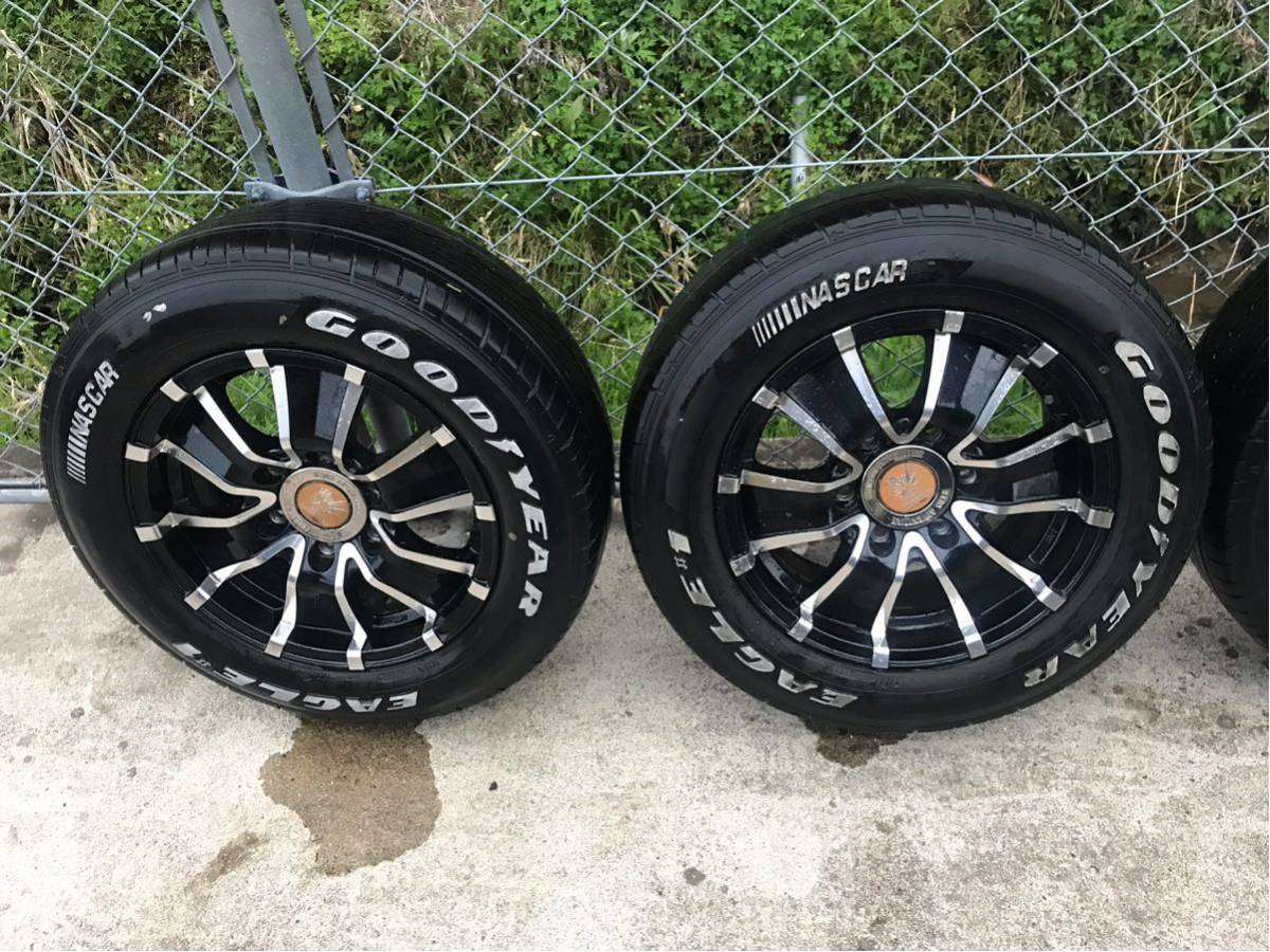 ☆美品☆Weds ADVENTURE McCOYS RT-1☆マッコイズ 215/65R16 7J+37 6穴 PCD139.7 タイヤホイール4本セット ハイエース キャラバン☆