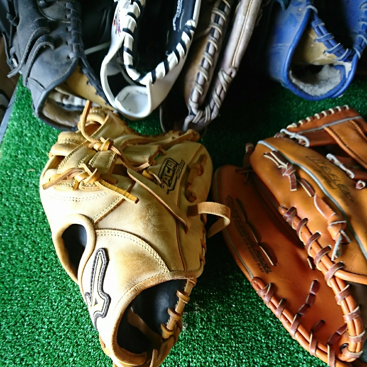 【1円スタート】ミズノグローブGACHI ガチMIZUNO左手用 IGNIOソフトボール 少年