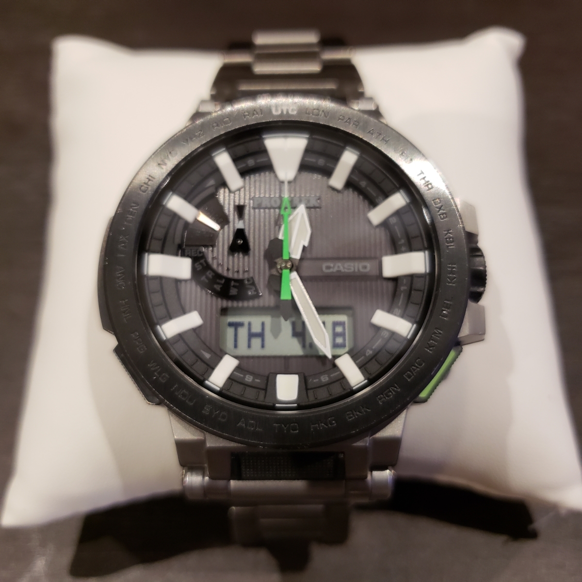 Casio Manaslu PRX-8000T-7BJF - Pro Trek Watch to MANASLU Protrek 