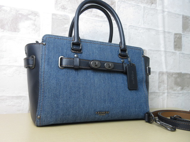 コーチ COACH ハンドバッグ 極美品 ショルダーバッグ 2way 2WAY レザー