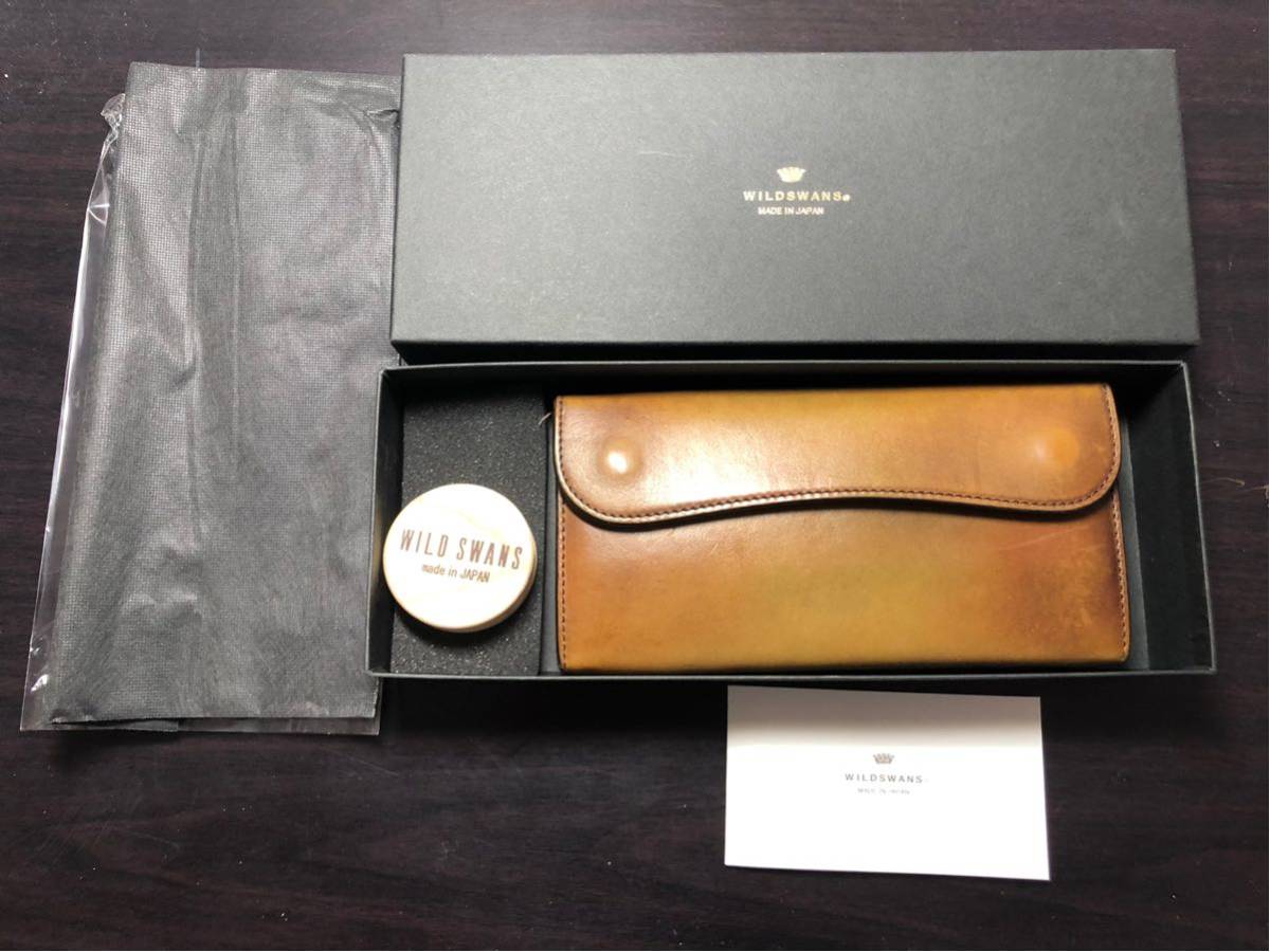 く*ん様 ワイルドスワンズwildswans スフマート　レア　美品 ロングウォ WILD SWANS（ワイルドスワンズ）WAVE（ウェイブ）ロングウォレット