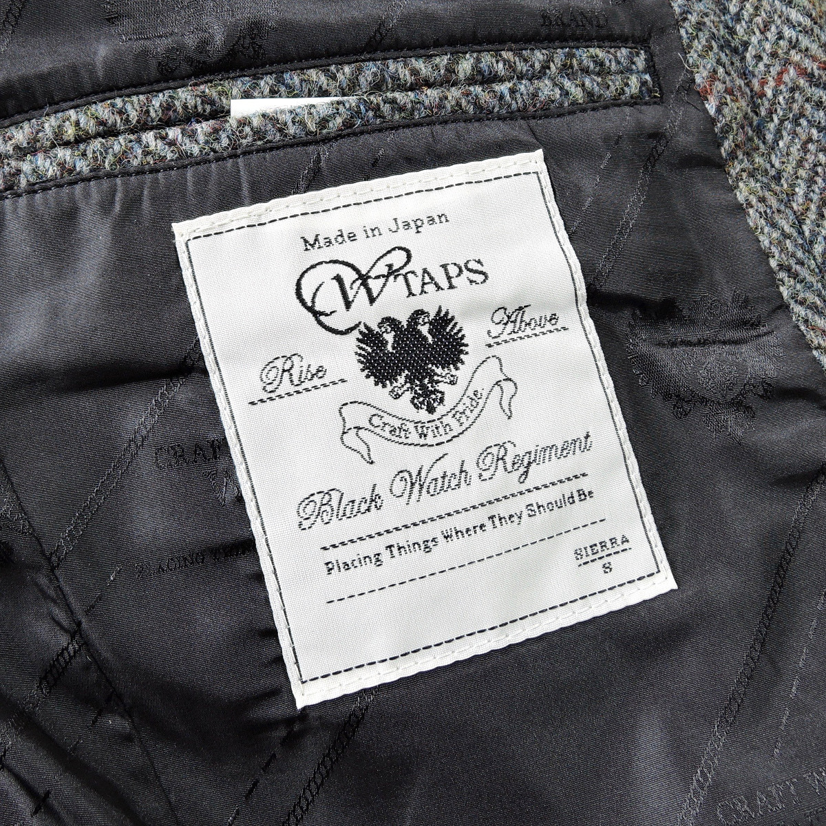 McQUEEN WTAPS JACKET - メルカリ WTAPS×Harris 10aw wtaps McQUEEN 