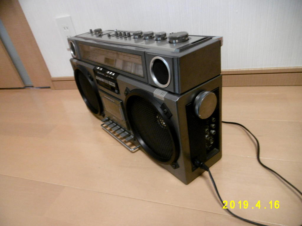 ラジオ・コンポ Jeagam 8200 stereo JR-8200 三菱 JEAGAM ステレオラジオカセット ラジカセ 0 1978年