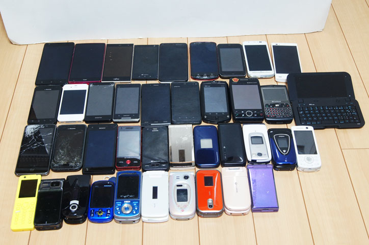 スマホ ガラケー 携帯電話 ジャンク品 40台セット ジャンク品 ガラケー