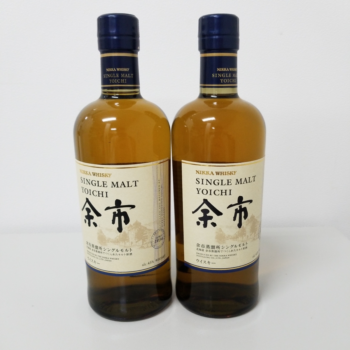 未開栓2本セット ニッカ シングルモルト 余市 700ml 余市 シングル
