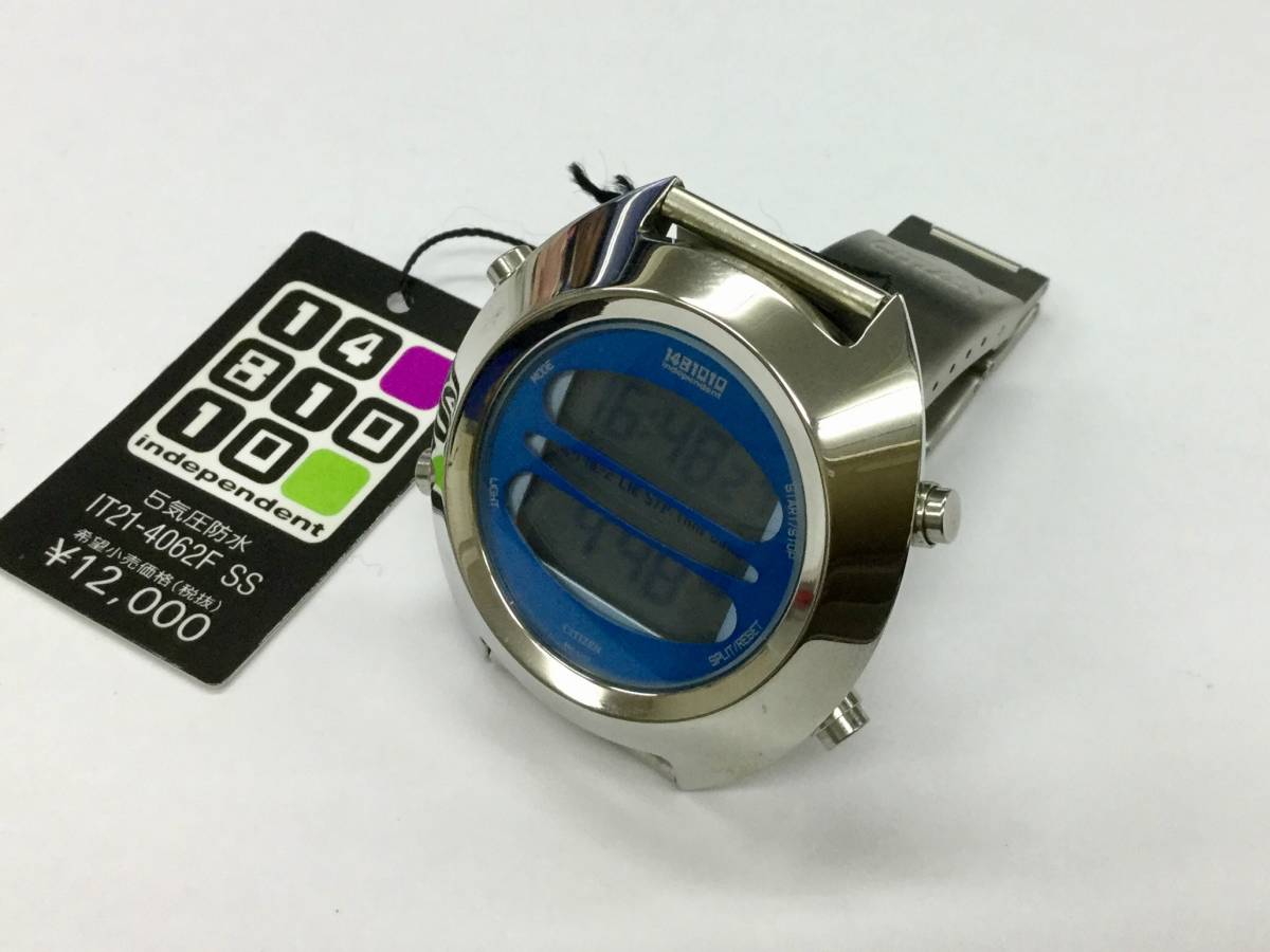 0 インディペンデント シチズン CITIZEN INDEPENDENT 腕時計(アナログ 