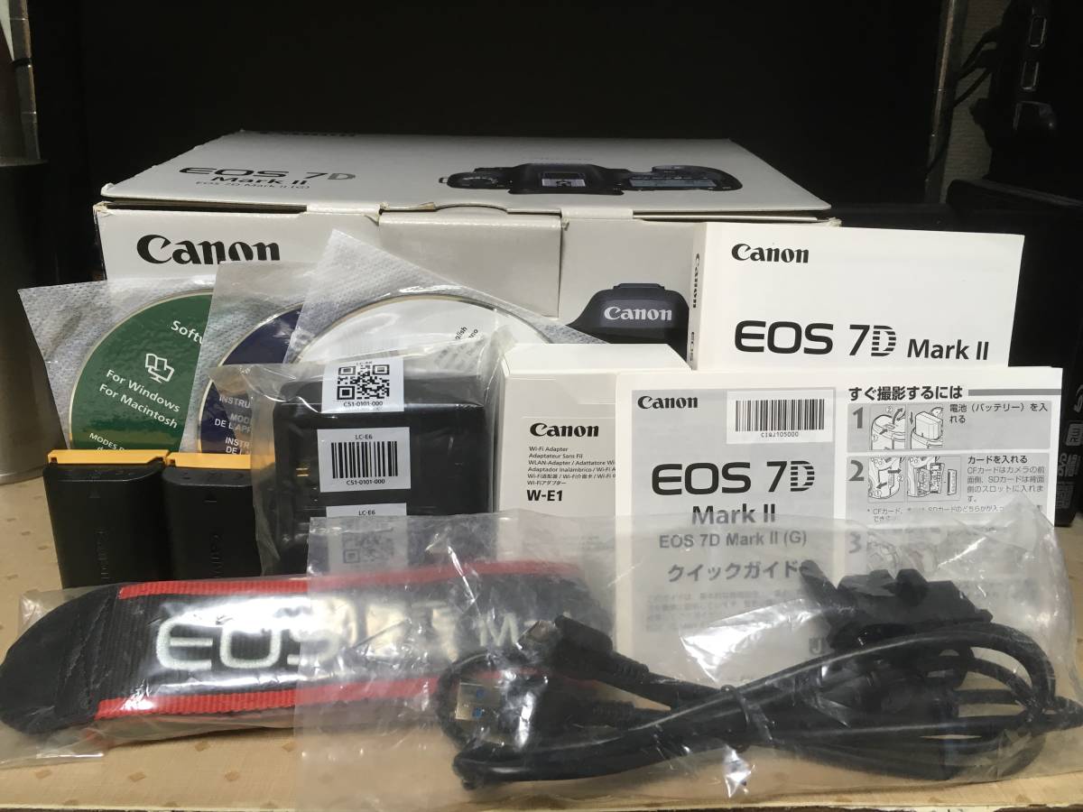 EOS 7D II Mark ボディ Canon マップカメラで美品で購入致しました -