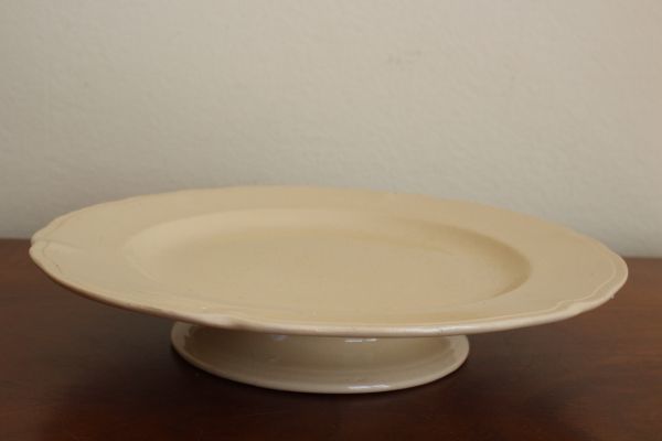 新品，最新作 ベルギー アンティーク BOCH 古い陶器のコンポティエ エクリュカラー(1800年 - 1900年)｜売買されたオークション情報、yahooの商品情報をアーカイブ公開 - オークファン 骨董陶磁器一般
