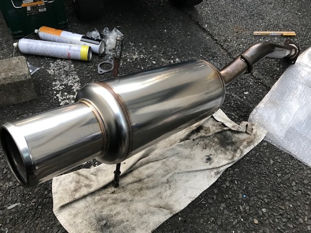 スバル・SG5/9・STIゲノムマフラー