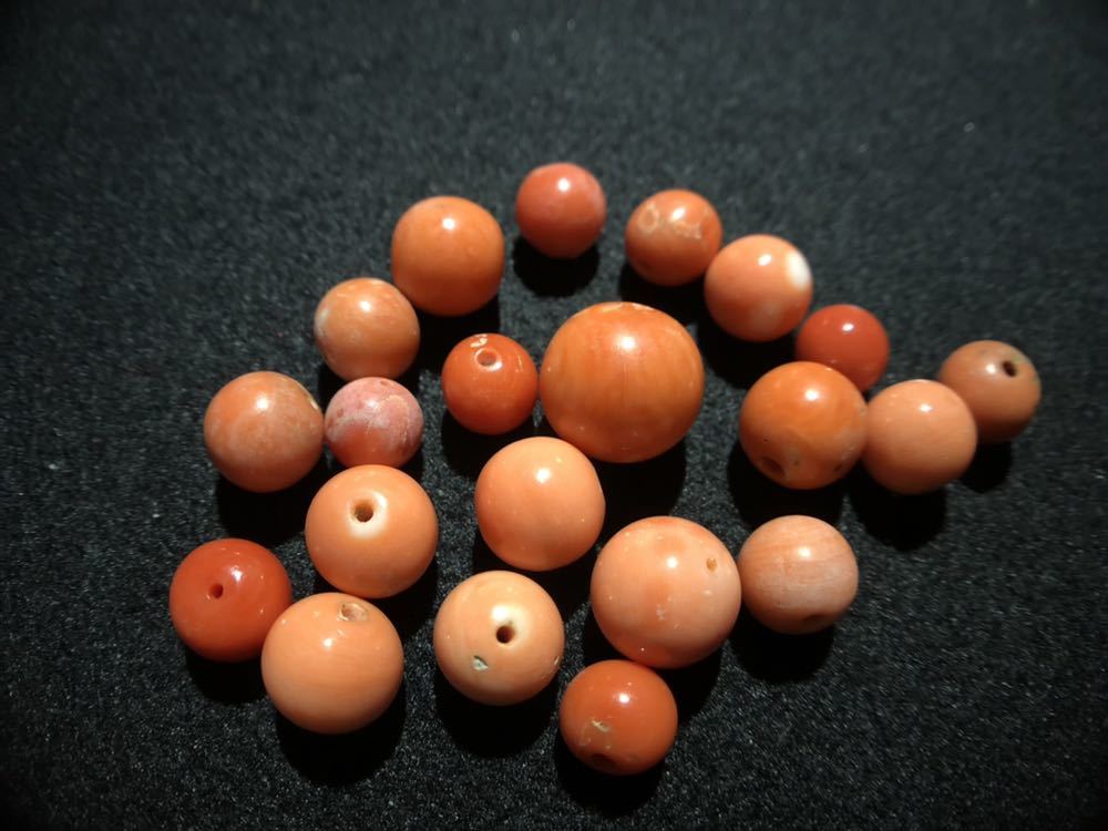 本珊瑚 玉直径:～13.9mm 重さ:31.1g 材質本珊瑚玉直径:～13 【公式通販】