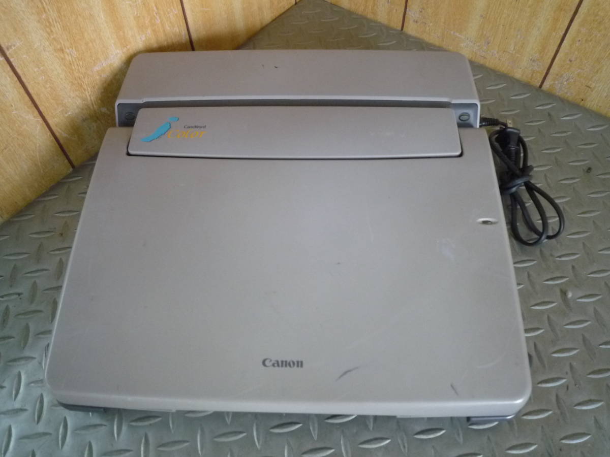 カラーワープロ キャノン CANON J1VC CANOWORD 2026年最新Yahoo