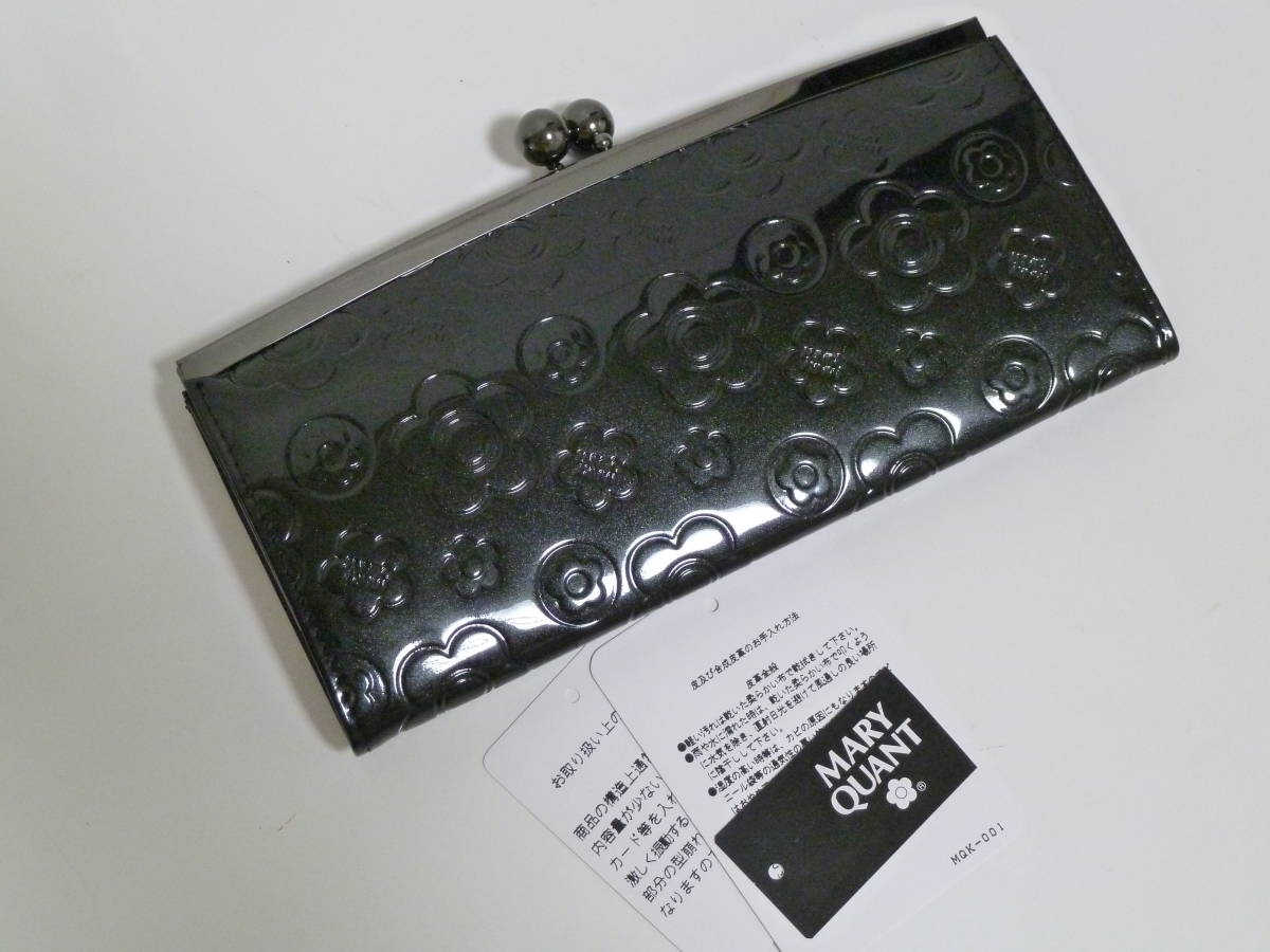 ガマ口 マリクワ 財布 がま口 MARY QUANT フレンチシームガマロ