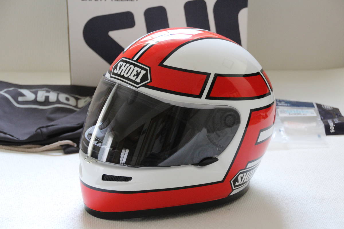 巨摩 バリバリ伝説ファン必見！ SHOEI 郡のレプリカヘルメットがSHOEI 