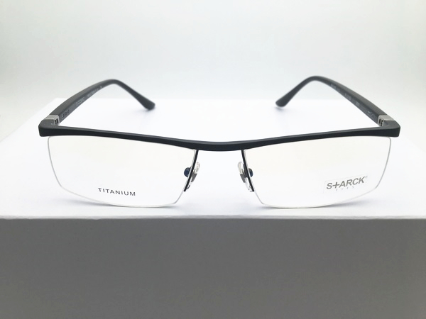 メガネフレーム PL0302 0001 STARCK EYES スタルクアイズ チタン製 360