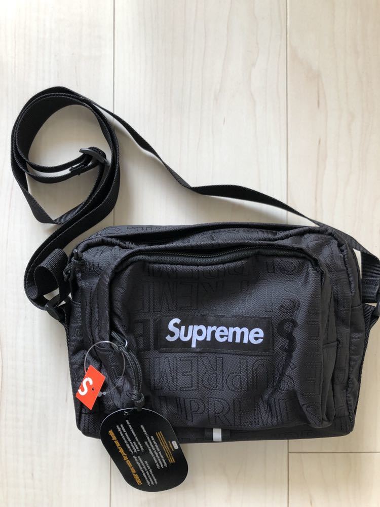 黒 waist Bag Black 19SS シュプリーム ウエストバッグ 2019SS Supreme 