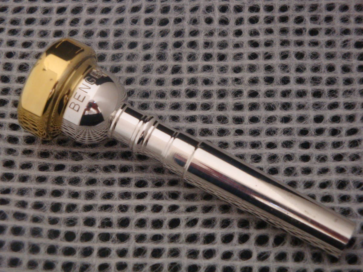 50 Bach 7C 現行 トランペットマウスピース フル金メッキ GP 26 Bach